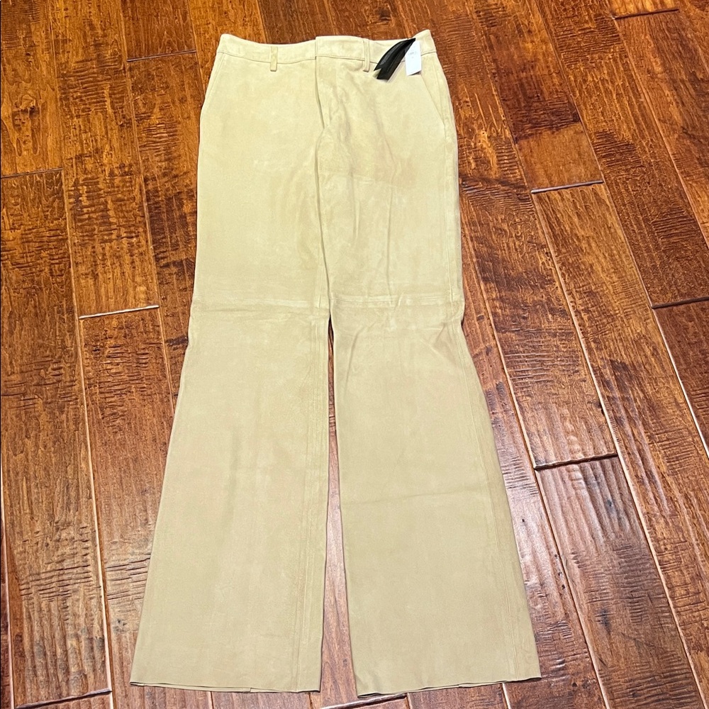 Banana Republic Tan Flare Pants